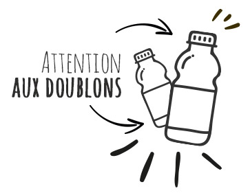 Attention aux doublons