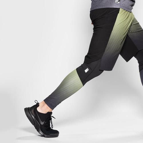 Jogging Rallye Legging Charbon Vert Combat