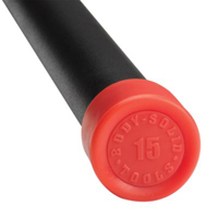 Accessoires Fitness FITNESS BARS 15 LB RED 6,8 kg