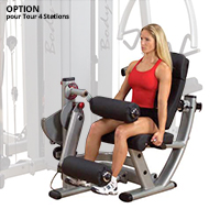 Postes isolés OPTION Double poste Leg Extension & Curl