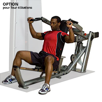 Poste Pectoraux et Épaules Option Extension Pro Dual Multi Press