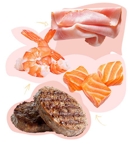 Au rayon viandes & poissons