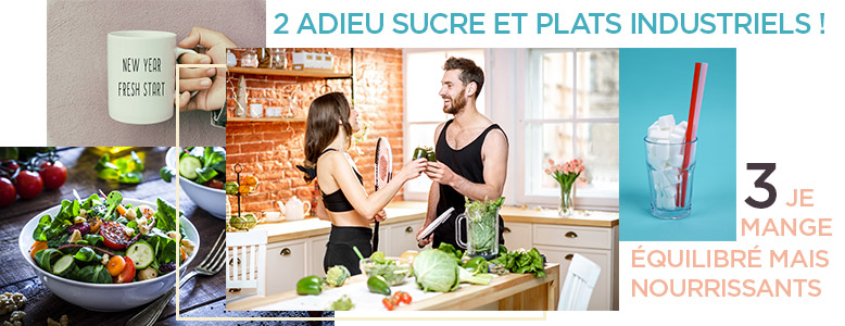 Adieu sucre et plats industriels