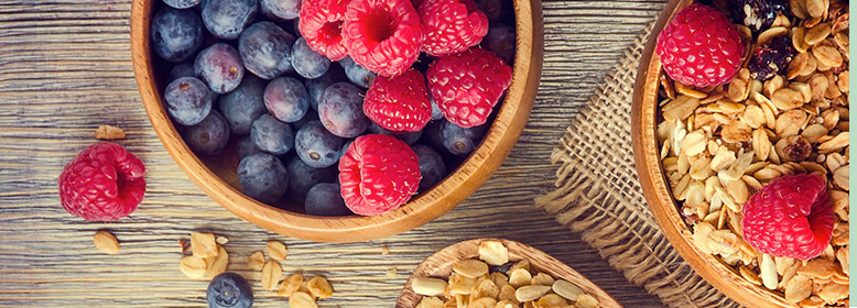 Carrés complets aux framboises spécial fibres