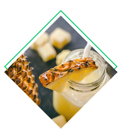 Smoothie pommes - ananas détox