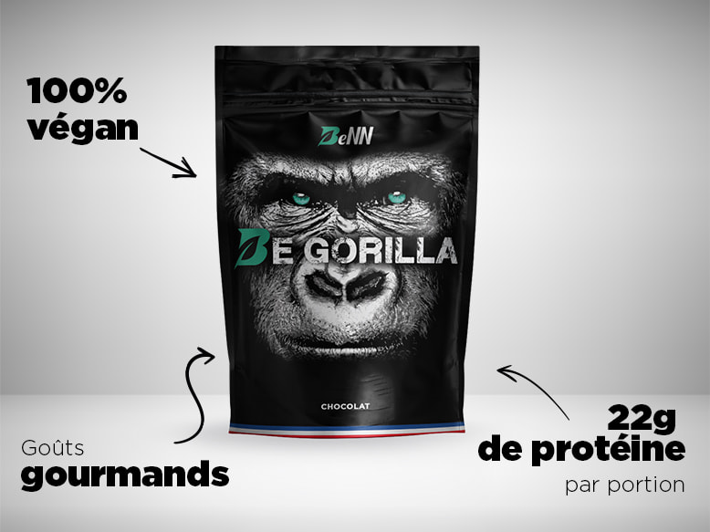 Protéine Vegan Be Gorilla  BeNN