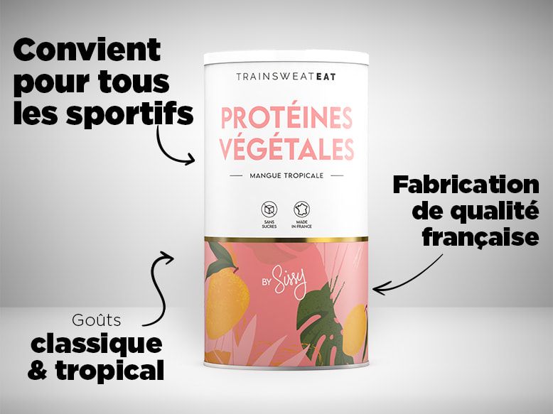 Protéine Végétale TrainSweatEat 
