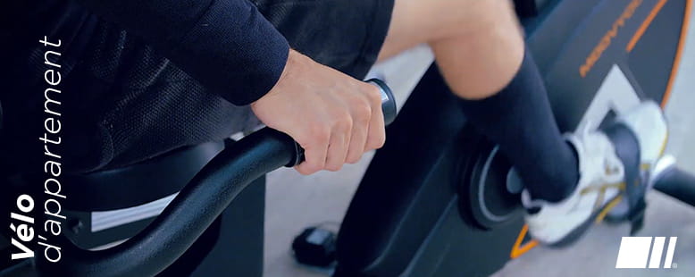 Rééducation avec un vélo d'appartement