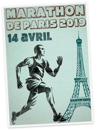 Le marathon de Paris