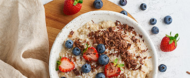 3 idées de toppings pour un breakfast bowl porridge parfait
