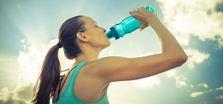 Sportifs : une bonne hydratation peut sauver votre entrainement !