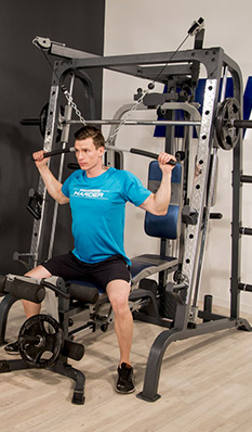 Composition de la Smith Machine