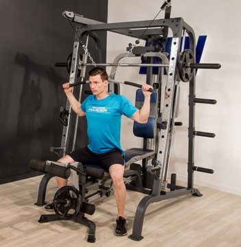 Composition de la Smith Machine