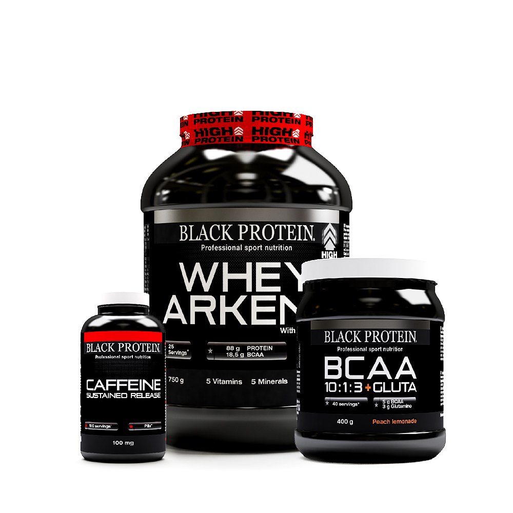 Protéines Pack Black Protein Back To Gym - Version Whey Vanille
