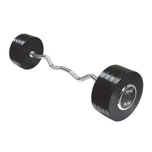Haltères Barre Curl Préchargée