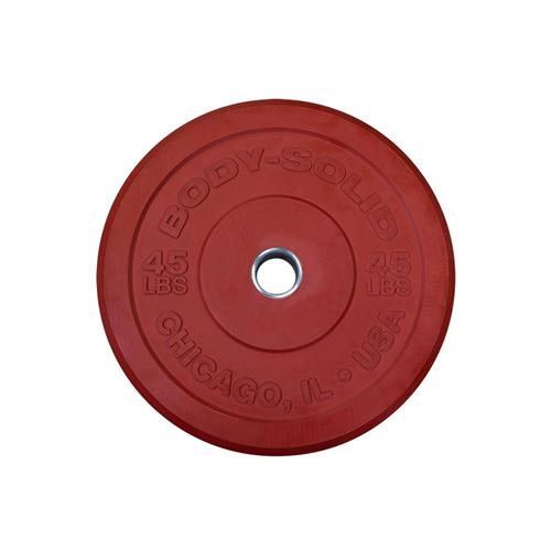 Disque Olympique - Diamètre 51mm Chicago Olympic Bumper Plate 25 kg