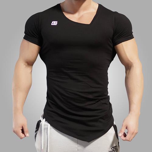 T-shirts Yurei Asymmetric V Neck