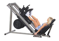 Poste Cuisses et Mollets Leg Press et Hack Squat 45 Degrés