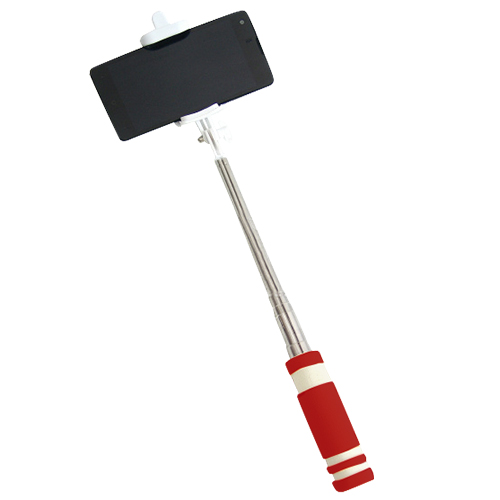 Shakers - Accessoires Bras Telescopique Pour Selfie Avec Logo Rouge