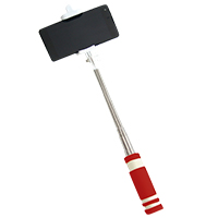 Shakers - Gourdes Bras Telescopique Pour Selfie Avec Logo Rouge