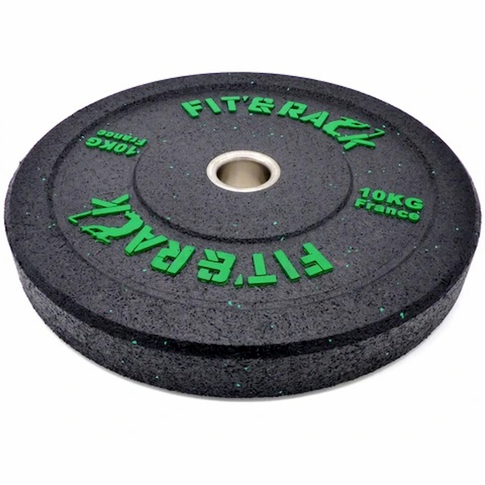 Disque Olympique - Diamètre 51mm Poids Olympique WOD 10kg