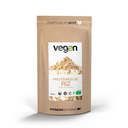 Superfood Proteines de Riz 83 % Cru et BIO