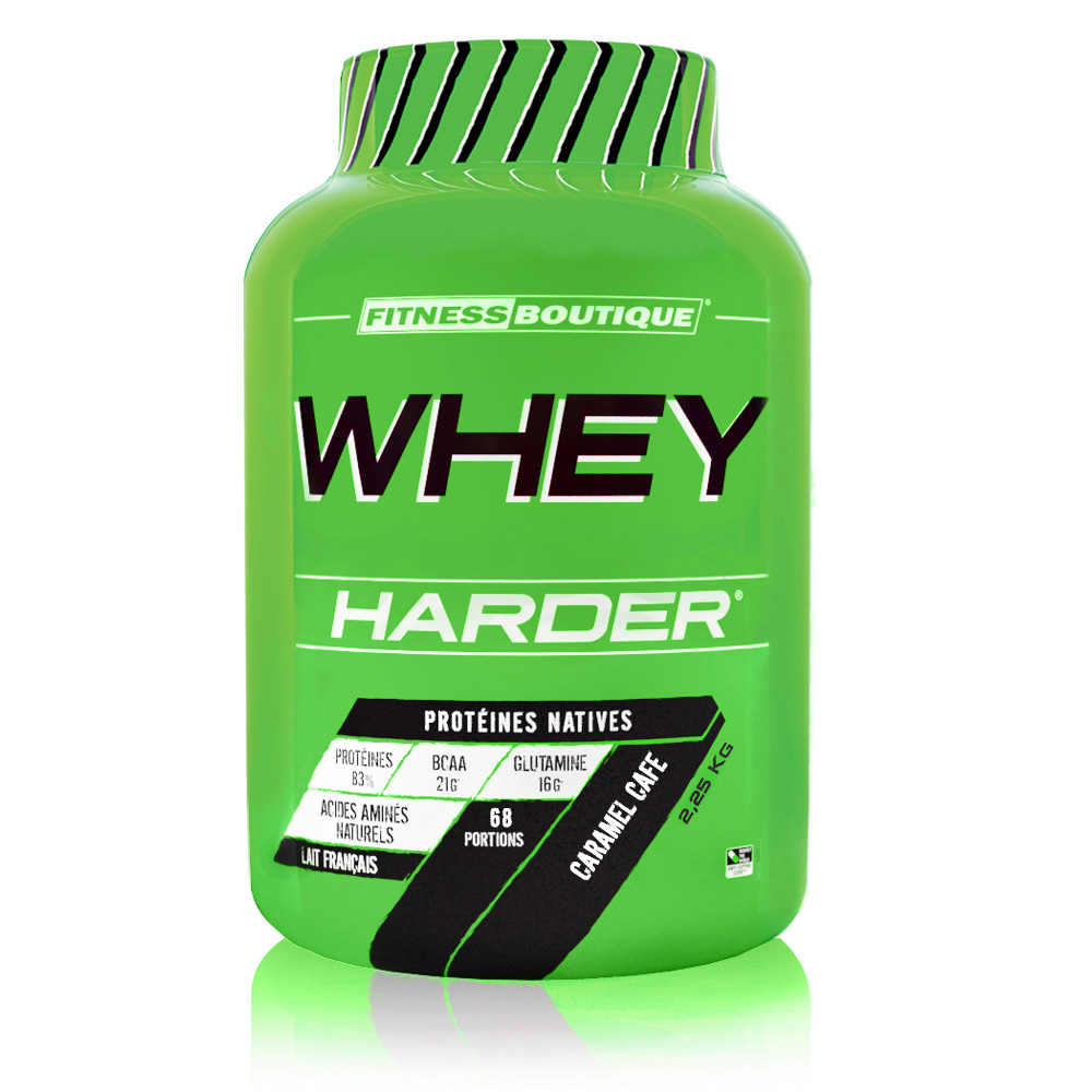 Protéines FITNESSBOUTIQUE HARDER Whey Harder