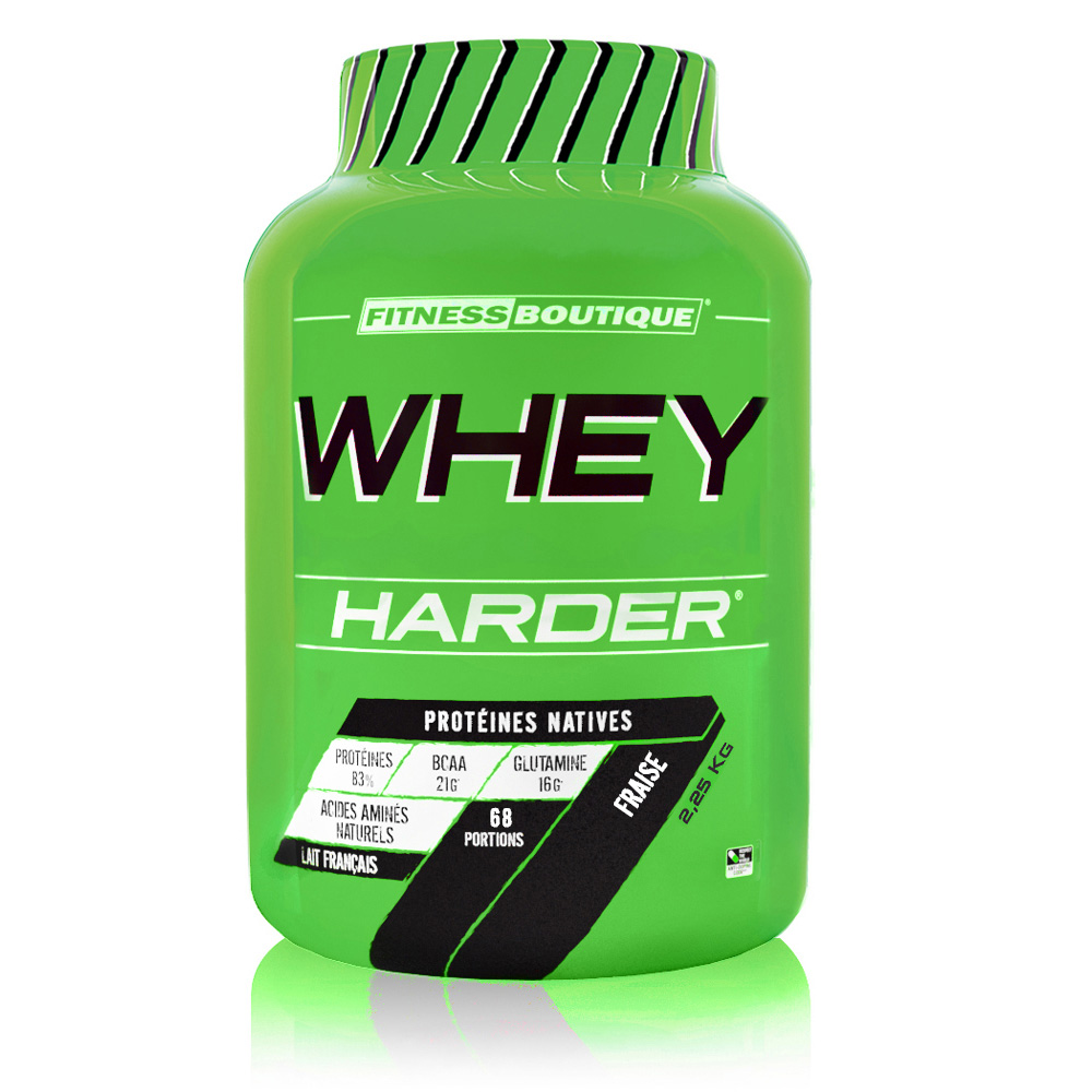 Protéines FITNESSBOUTIQUE HARDER Whey Harder