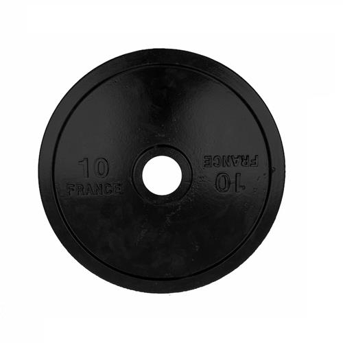 Disque Olympique - Diamètre 51mm Disque de fonte olympique 51 mm - 10 kg