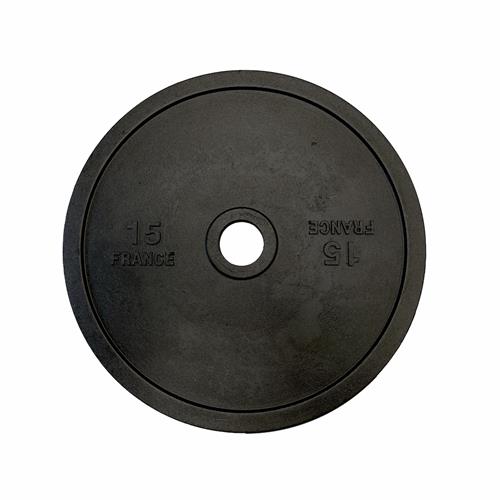 Disque Olympique - Diamètre 51mm Disque de fonte olympique 51 mm - 15 kg