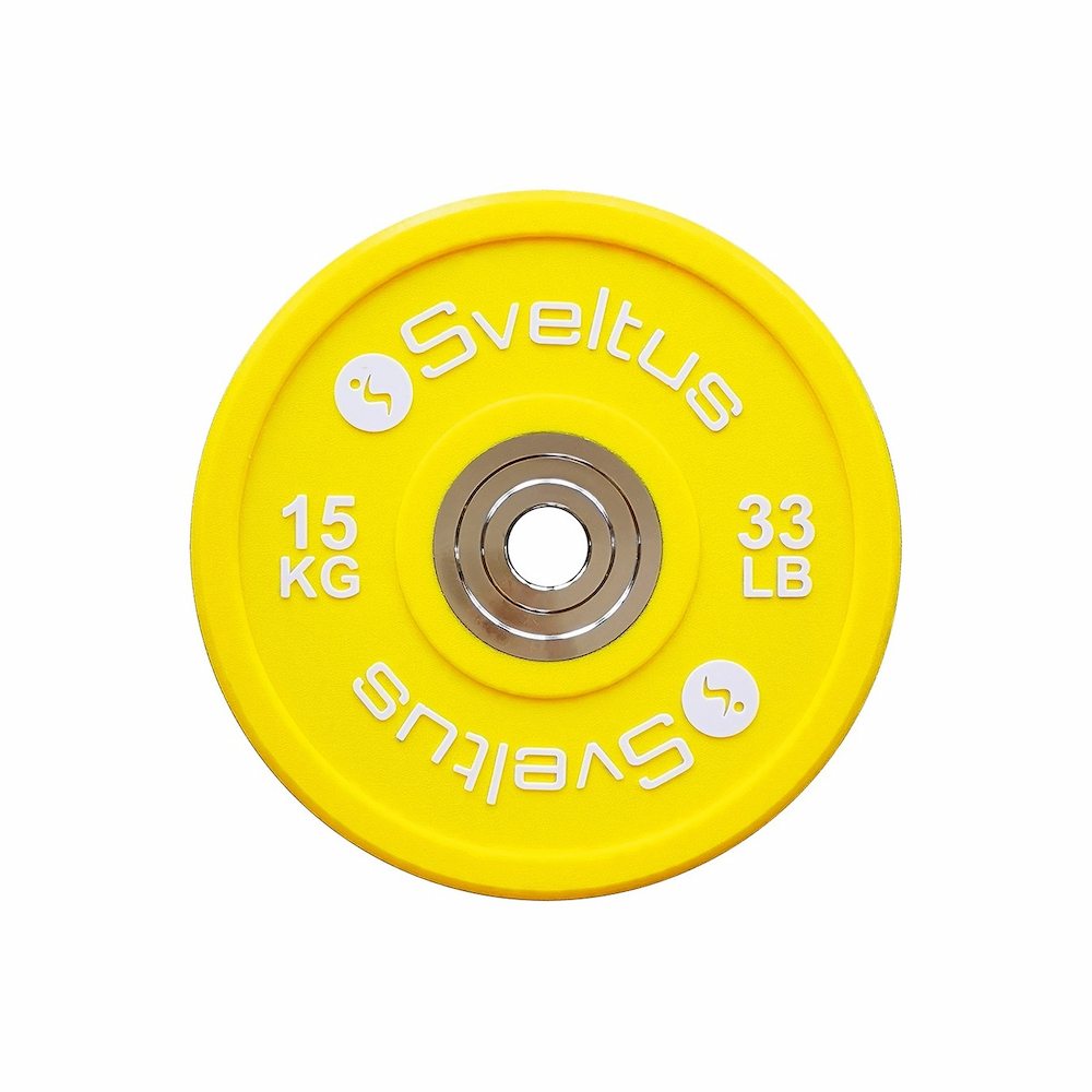 Disque Olympique - Diamètre 51mm Disque olympique compétition - 15 kg