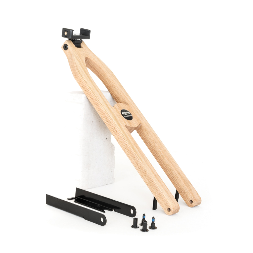 Rameur Bras de support smartphone et tablette Chêne