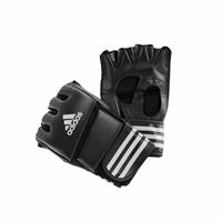 Boxe  Gant Combat Libre PU  sans pouce Noir/Blanc Taille L Adidas - Fitnessboutique