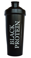 Shakers - Gourdes Black Protein Shaker Black Protein