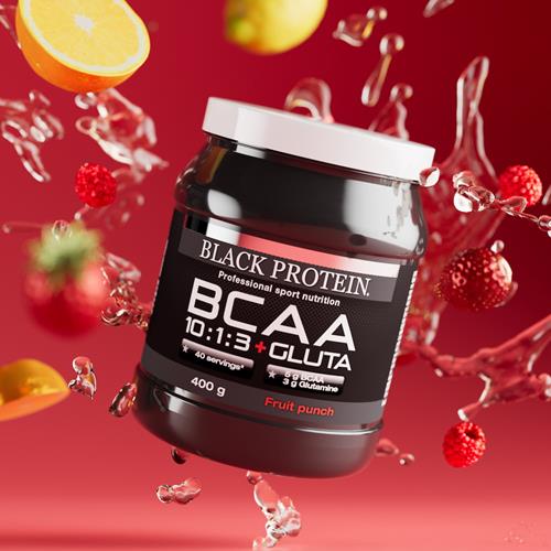 BCAA Black Protein BCAA 10:1:3 Vegan + Gluta