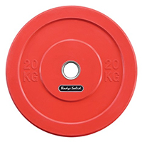 Olympique - Diamètre 51mm Olympic Bumper Plate Red 20 kg
