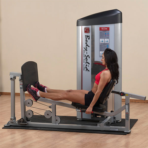 Poste Cuisses et Mollets Leg Press Calf Raise 140 kg Bodysolid Club Line - FitnessBoutique