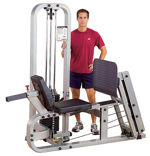 Poste Cuisses et Mollets Leg Press Machine Presse à Cuisses Horizontale Bodysolid Club Line - FitnessBoutique