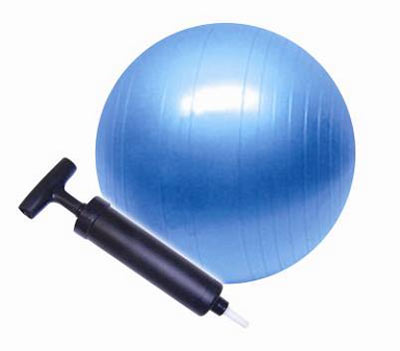 DIFFUSION 599850 Ballon de fitness avec pompe manuelle - Ø65 cm