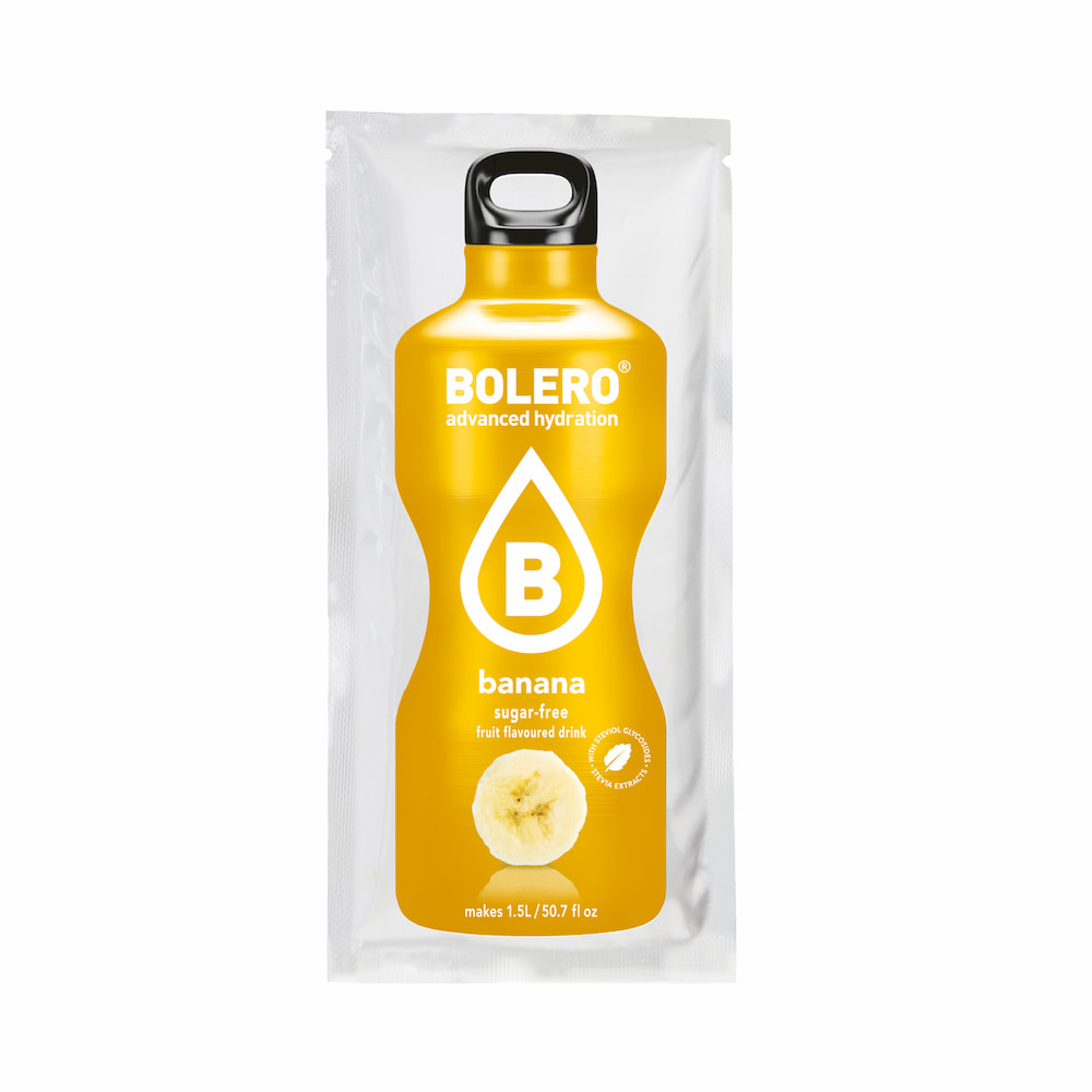 Boissons Bolero Essential Hydration BOLERO Banane 24 Sachets de 9 g