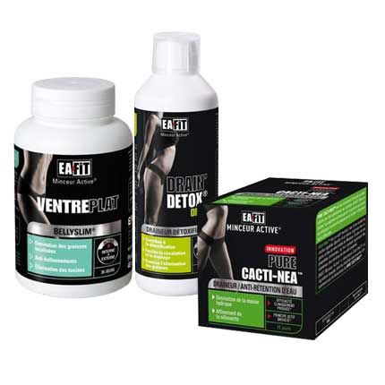 Draineur - Anticellulite - EAfit Coffret Minceur Ciblee Draineur - Anticellulite - EAfit Coffret Minceur Ciblee