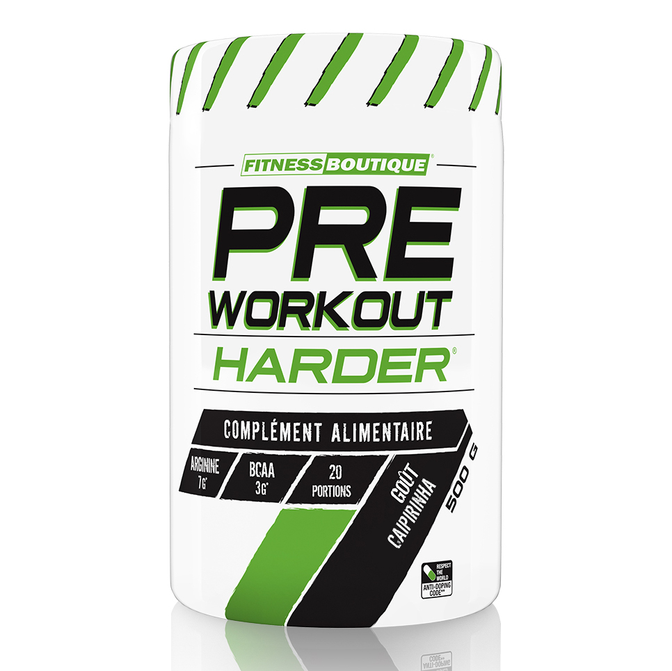 CongestionN.O. Harder Pre Workout Harder Caïpirinha