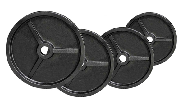 Olympique - Diamètre 51mm Fitness Doctor Pack Poids Olympiques 110 kg