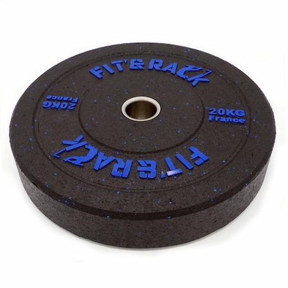 Disque Olympique - Diamètre 51mm Poids Olympique WOD 20kg Fit' & Rack - FitnessBoutique