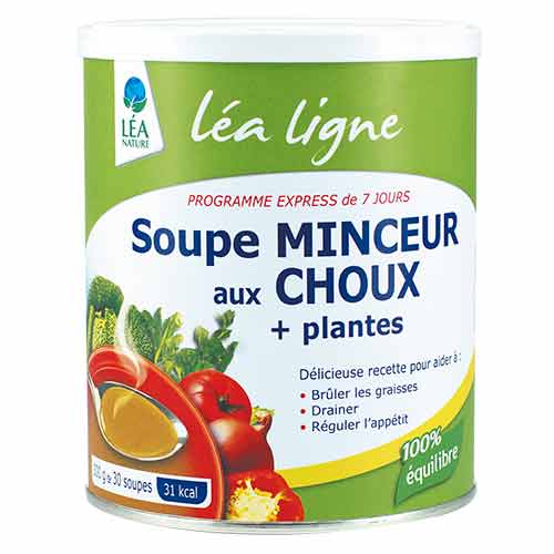 Draineur - Détox Soupe Minceur aux Choux et Plantes FLORESSANCE Boîte de  300 g Indisponible - Fitnessboutique