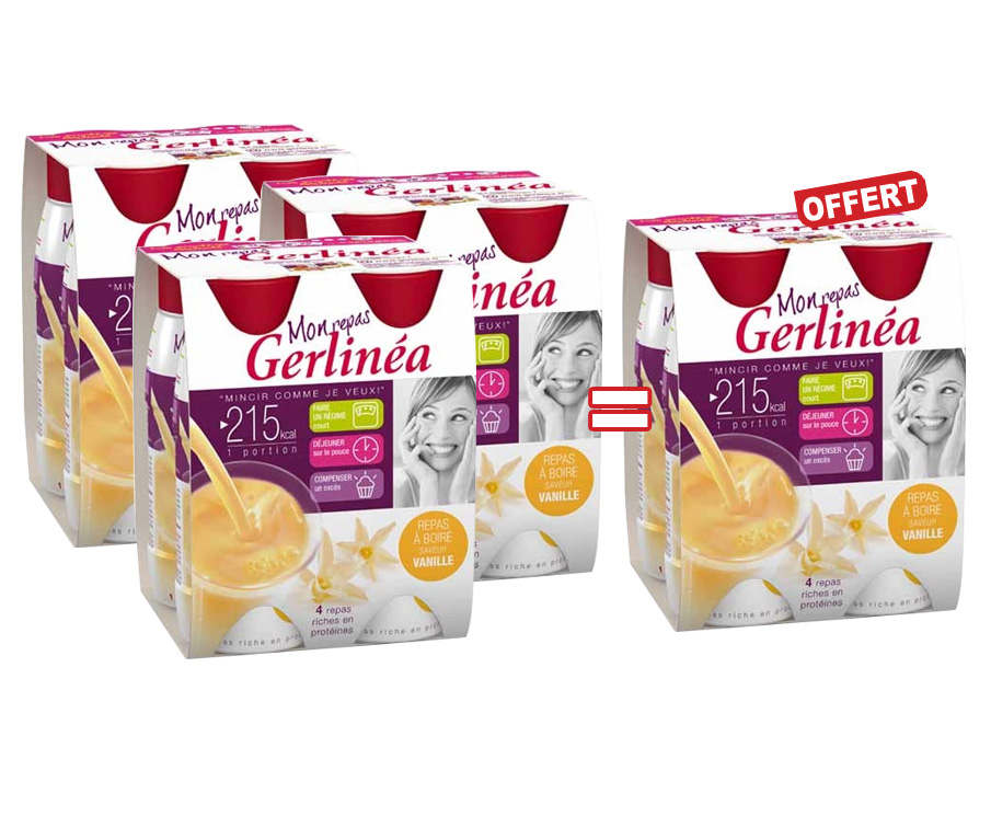 Hyperprotéinés Sucrés - Gerlinea Offre en Lot Repas a Hyperprotéinés Sucrés - Gerlinea Offre en Lot Repas a