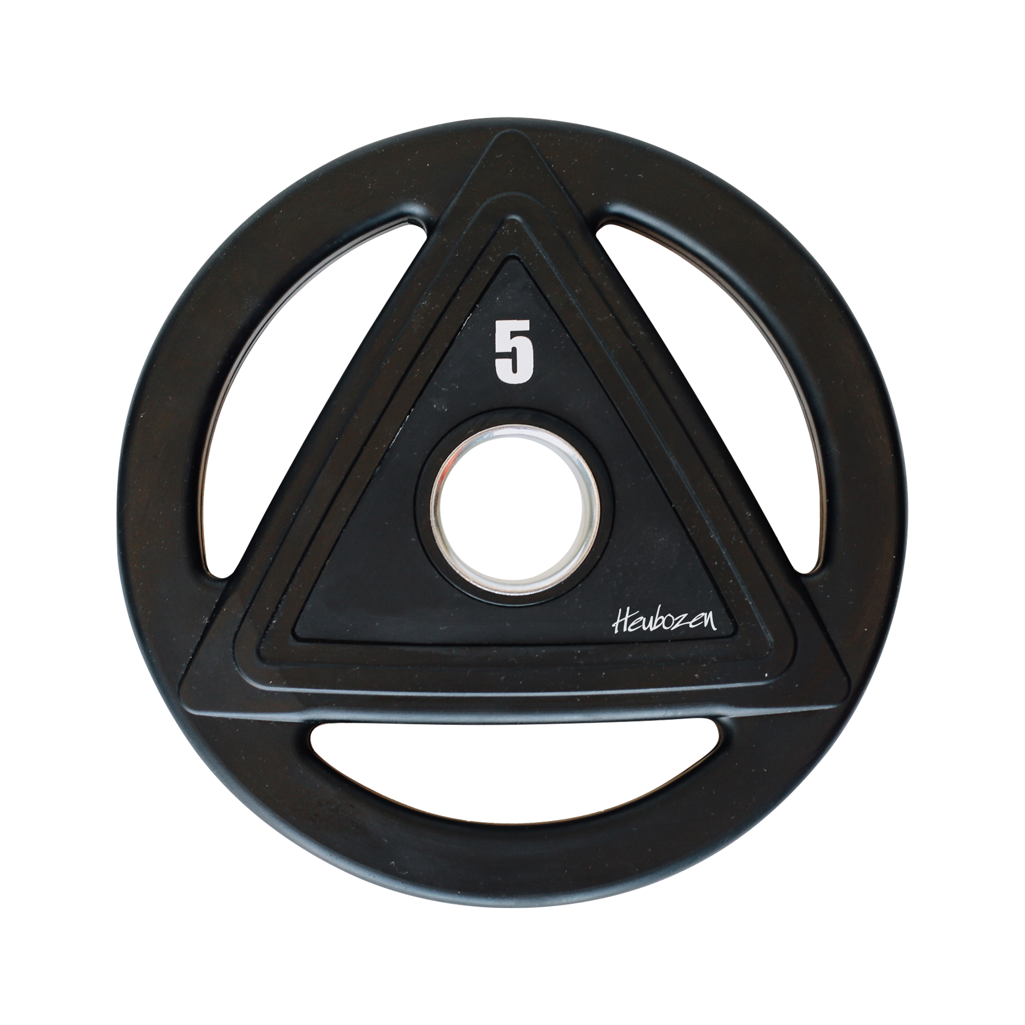 Disque Olympique - Diamètre 51mm Disque caoutchouc olympique Noir Heubozen - FitnessBoutique