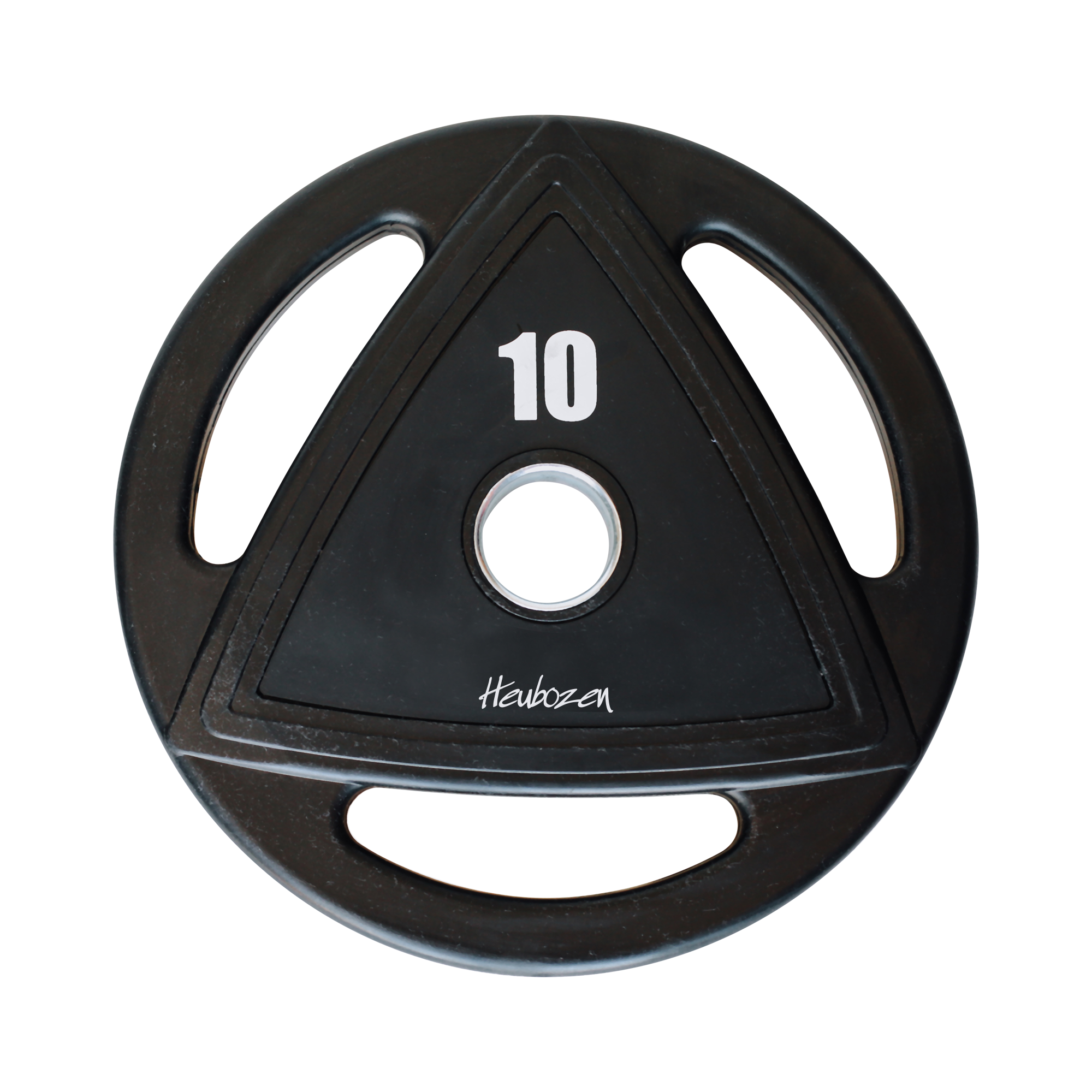  Disque Olympique - Diamètre 51mm Disque caoutchouc olympique 10 kg Noir Heubozen - FitnessBoutique