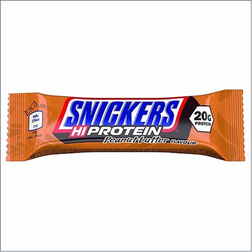 Barres protéinées Snickers Hi Protein Peanut Butter Mars - Fitnessboutique