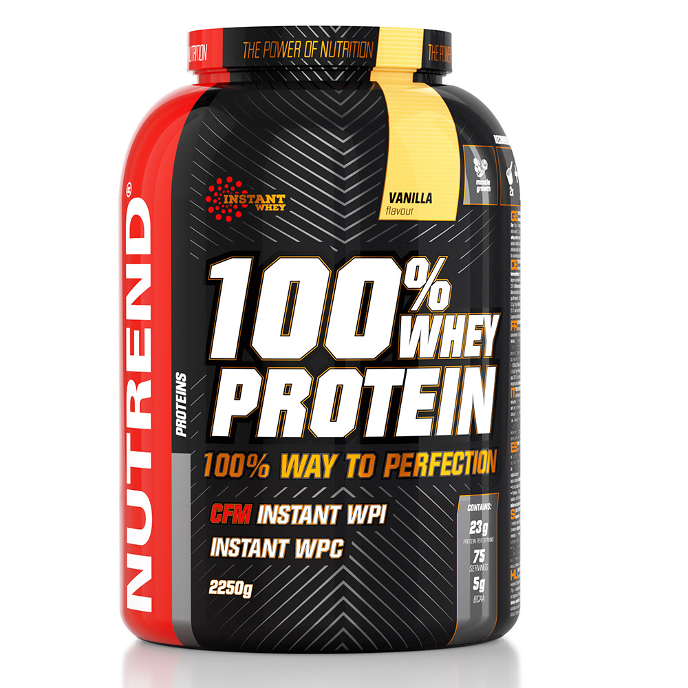 Whey protéine 100 Whey Protein NUTREND Vanille Pot de 2250 g